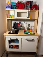 IKEA DUKTIG keukentje met heel veel toebehoren, Kinderen en Baby's, Speelgoed | Speelkeukens, Ophalen, Gebruikt, Hout, Speelkeuken