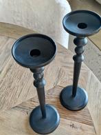 riviera maison warrington candle kandelaar kaars zwart black, Ophalen of Verzenden