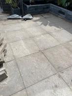 GRATIS 13 betontegels, Tuin en Terras, Tegels en Klinkers, Ophalen, Gebruikt, 10 m² of meer, Beton
