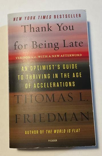 Thank You for Being Late beschikbaar voor biedingen