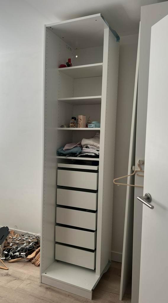 Pax ikea hoekelement wit, Huis en Inrichting, Kasten | Kledingkasten, Zo goed als nieuw, 200 cm of meer, 50 tot 100 cm, 25 tot 50 cm