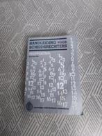 Handleiding voor scheidsrechters veldvoetbal 1992 KNVB, Ophalen of Verzenden, Gelezen
