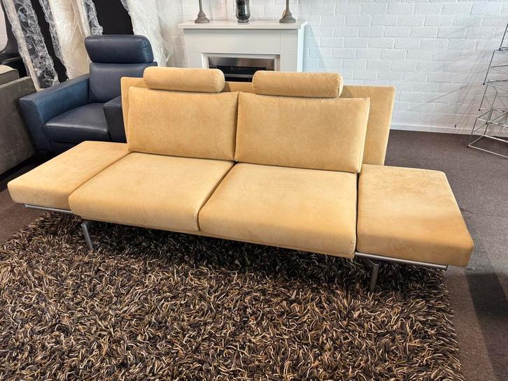 Walter Knoll Jason Slaapbank, Huis en Inrichting, Banken | Bankstellen, Zo goed als nieuw, Rechte bank, Driepersoons, 200 tot 250 cm