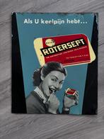 Supergaaf blikken bord Rotorsept, Verzamelen, Merken en Reclamevoorwerpen, Ophalen of Verzenden, Zo goed als nieuw, Reclamebord