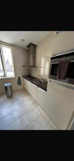 Crème Hoekkeuken compleet!!, Huis en Inrichting, Ophalen, Gebruikt, Hoekkeuken, Graniet of Steen