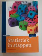 Statistiek in stappen, Boeken, Studieboeken en Cursussen, Beta, Ophalen of Verzenden, Zo goed als nieuw, HBO