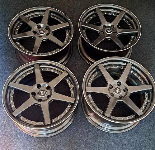 Work Zeast st1 velgen. 19inch. 114,3 8.5 9.5J Zeer uniek set, Auto-onderdelen, Banden en Velgen, Velg(en), Zomerbanden, 17 inch