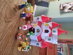 Super Mario Castle Mushroom Kingdom Castle Speelfiguren set, Ophalen, Zo goed als nieuw