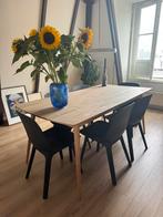 6x IKEA ODGER eetkamerstoelen, Huis en Inrichting, Ophalen, Kunststof, Rond, Zo goed als nieuw