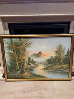 Groot echt schilderij, Antiek en Kunst, Kunst | Schilderijen | Klassiek, Ophalen