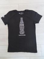 T-SHIRT, ZWART, COCA COLA (Origineel) maat: Large (z.g.a.n.), Maat 52/54 (L), Zwart, Ophalen of Verzenden, Zo goed als nieuw