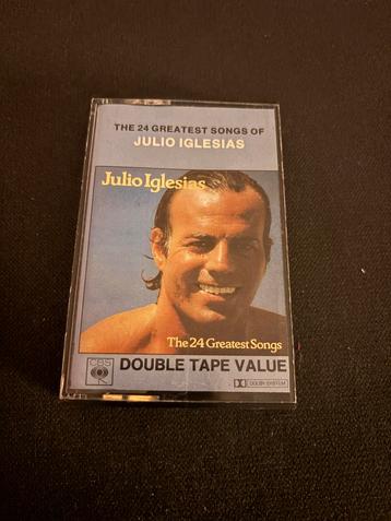 Julio Iglesias - The 24 Greatest Songs (Cassette) beschikbaar voor biedingen