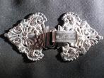 Mantelhaak en oog antiek zilver Meppel J. Jonker 1860. 2100, Ophalen of Verzenden, Zilver