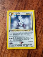 Pokémon, Togetic, Neo genesis holo, 1st edition, Hobby en Vrije tijd, Verzamelkaartspellen | Pokémon, Ophalen of Verzenden, Gebruikt