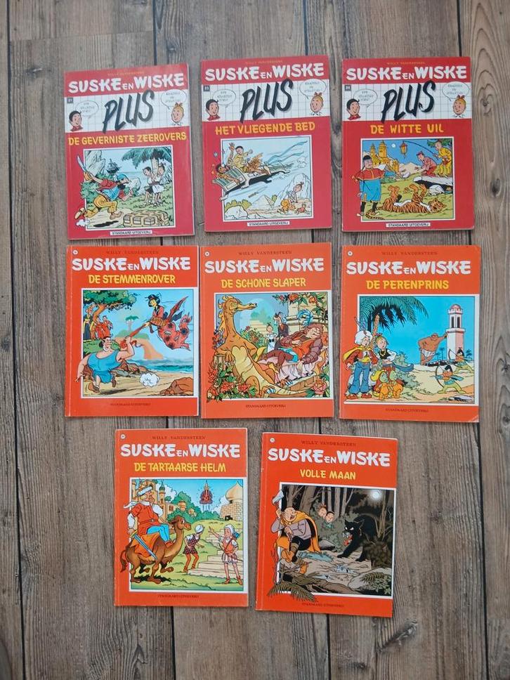 Suske en Wiske - 7 Strips, Boeken, Stripboeken, Gelezen, Meerdere stripboeken, Ophalen of Verzenden
