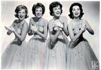 1954 THE CHORDETTES Zie: De Ed Sullivanshow  met Mr. Sandman, Verzenden, 1940 tot 1960, Ongelopen, Sterren en Beroemdheden