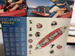 Kayak opblaasbaar, K2 INTEX Excursion Pro ., Watersport en Boten, Kano's, Ophalen, Met peddels, Kajak, Twee personen
