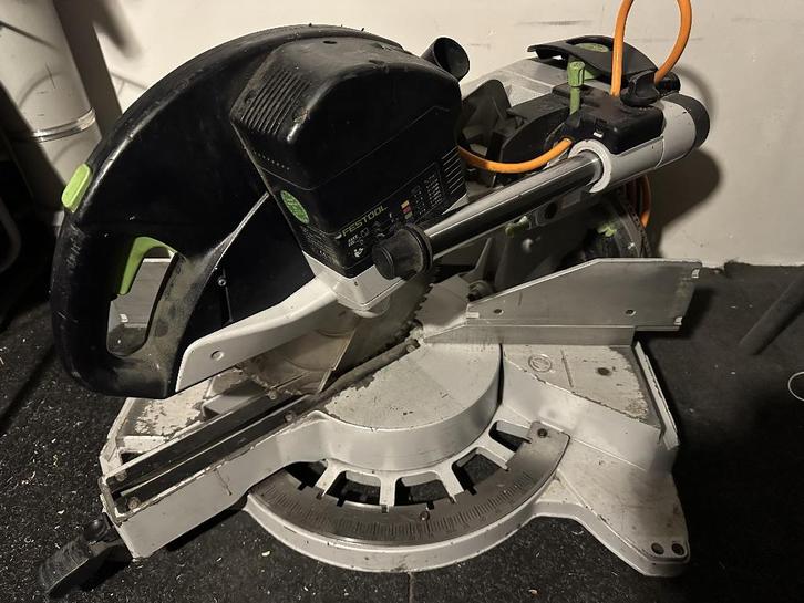 Festool Kapex KS-88 afkortzaag plus extra Festool zaagblad, Doe-het-zelf en Verbouw, Gereedschap | Zaagmachines, Gebruikt, Afkortzaag