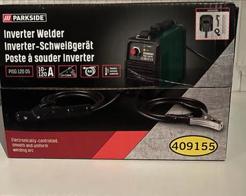 Parkside Inverter Lasapparaat PISG 120 D5 - Nieuw! beschikbaar voor biedingen