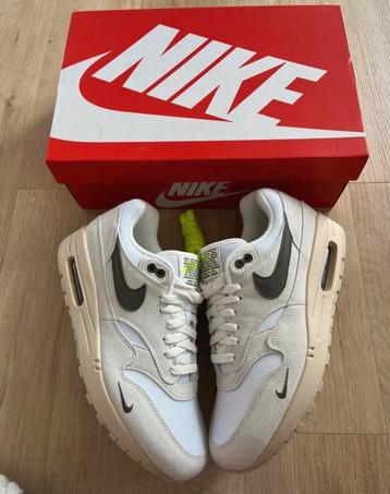 Nike Air Max 1 Sail Ironstone ongedragen maat 46 beschikbaar voor biedingen