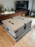 Salontafel met opbergruimte, Ophalen, Gebruikt, 50 tot 100 cm, Vierkant