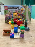 Minecraft LEGO 21164 met doos en boekje, Ophalen, Zo goed als nieuw, Complete set, Lego