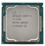 Intel Core i7 7700 3,6 GHz met Socket LGA 1151, Computers en Software, Processors, Ophalen of Verzenden, Gebruikt, 3 tot 4 Ghz