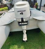 Johnson 4pk 4T + project bootjes, Watersport en Boten, Bootonderdelen, Ophalen, Zo goed als nieuw, Motor en Techniek, Motorboot