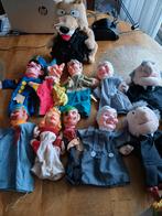 Poppenkast poppen vintage, Antiek en Kunst, Antiek | Speelgoed, Ophalen of Verzenden