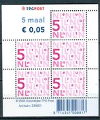 Ned. NVPH V2136b bijplakzegels TPGPost met I-fosfor 2003, Postzegels en Munten, Postzegels | Nederland, Ophalen of Verzenden, Na 1940