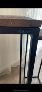 Richmond Sidetables - Set van 2, Huis en Inrichting, Tafels | Sidetables, Ophalen, Vierkant, Minder dan 50 cm, Zo goed als nieuw