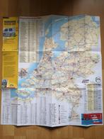 Oude wegenkaart 1993-94 ANWB met carpoolgegevens, wegrest, Gelezen, Ophalen of Verzenden, Landkaart, 1800 tot 2000
