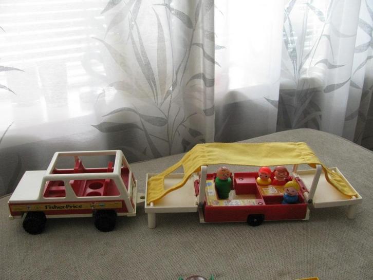 Fisher-price set 1979 verkeerd in prachtige staat vintage, Antiek en Kunst, Antiek | Speelgoed, Ophalen