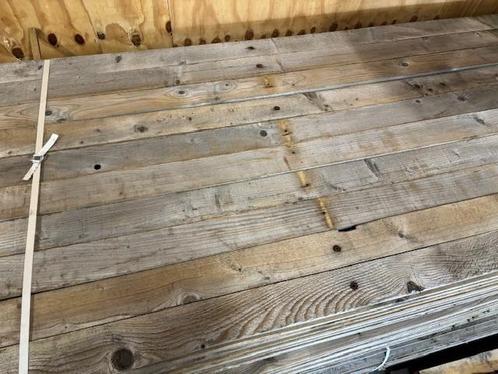 Prachtig sloophout in lange lengtes (9,5 x 2,4 x 540 cm), Doe-het-zelf en Verbouw, Hout en Planken, Gebruikt, Plank, Vuren, 300 cm of meer