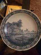 Boch royal keramiek!  Ong 45 cm doorsnee, Antiek en Kunst, Antiek | Servies los, Ophalen