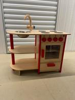 Houten speelgoed keukentje, Kinderen en Baby's, Speelgoed | Houten speelgoed, Ophalen of Verzenden, Zo goed als nieuw, Meubelstuk of Keukentje