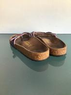 Birkenstock Piazza 36 | Paars | Gratis verzenden, Kleding | Dames, Slippers, Overige kleuren, Verzenden, Zo goed als nieuw