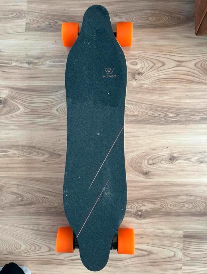WowGo X3 longboard elektrisch, Sport en Fitness, Skateboarden, Zo goed als nieuw, Longboard, Ophalen of Verzenden