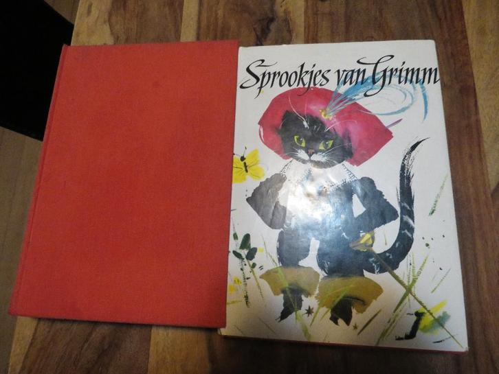 2 sprookjesboeken janusz grabianski van grimm / andersen, Boeken, Sprookjes en Fabels, Gelezen, Ophalen of Verzenden