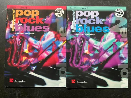 The sound of pop rock blues voor Flute C deel 1 & 2 + CD, Muziek en Instrumenten, Bladmuziek, Nieuw, Les of Cursus, Blues, Dwarsfluit of Piccolo