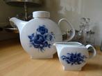 Vintage Melitta Koffiepot Theepot Blauw Bloem decor, Verzenden, Overige typen, Zo goed als nieuw, Overige stijlen