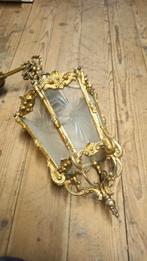 Kitsch Hanglamp met Gouden Details, Ophalen