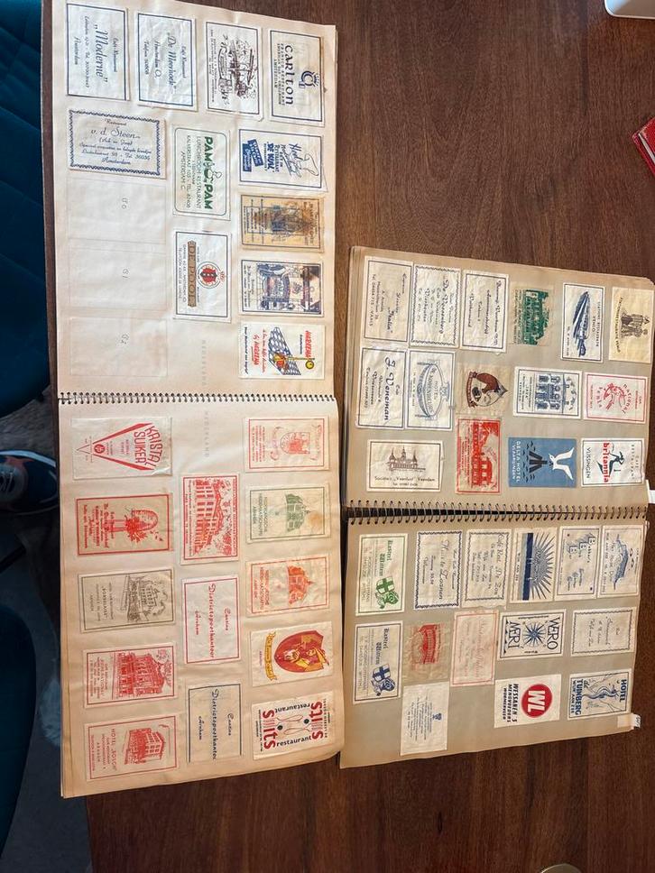 Oude Suikerzakjes Verzameling, Antiek en Kunst, Antiek | Schoolplaten, Overige thema's, Ophalen of Verzenden