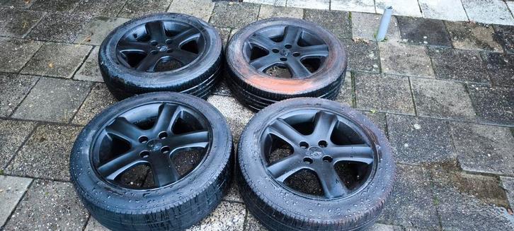 Peugeot 16 inch aluminium velgen – 4x108,, Auto diversen, Wieldoppen, Gebruikt, Ophalen of Verzenden