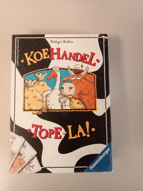 Koehandel ToPe-LA! - Ravensburger Kaartspel, Hobby en Vrije tijd, Gezelschapsspellen | Bordspellen, Gebruikt, Drie of vier spelers