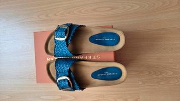 Mooie blauwe slippers. Maat 41 Stefano Lauran beschikbaar voor biedingen