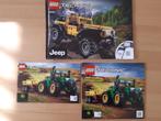 diverse bouw boekjes van Lego Technic, Ophalen of Verzenden, Zo goed als nieuw, Complete set, Lego