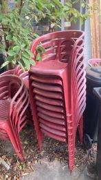 Stapel stoelen en klap tafels, Ophalen, Zo goed als nieuw, Kunststof