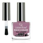 GOLDEN ROSE Rich Color paarse nagellak 104; 10,5 ml., Paars, Nieuw, Ophalen of Verzenden, Handen en Nagels