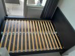 Ikea Malm ledikant zwart 140x200 cm, Huis en Inrichting, Slaapkamer | Bedden, Ophalen, Zwart, Tweepersoons, 140 cm